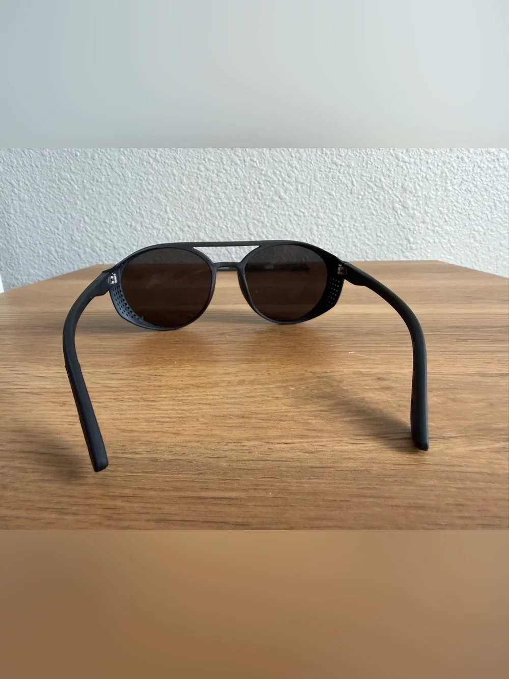 Black Sunglasses with Side Shield Protection - Unbranded